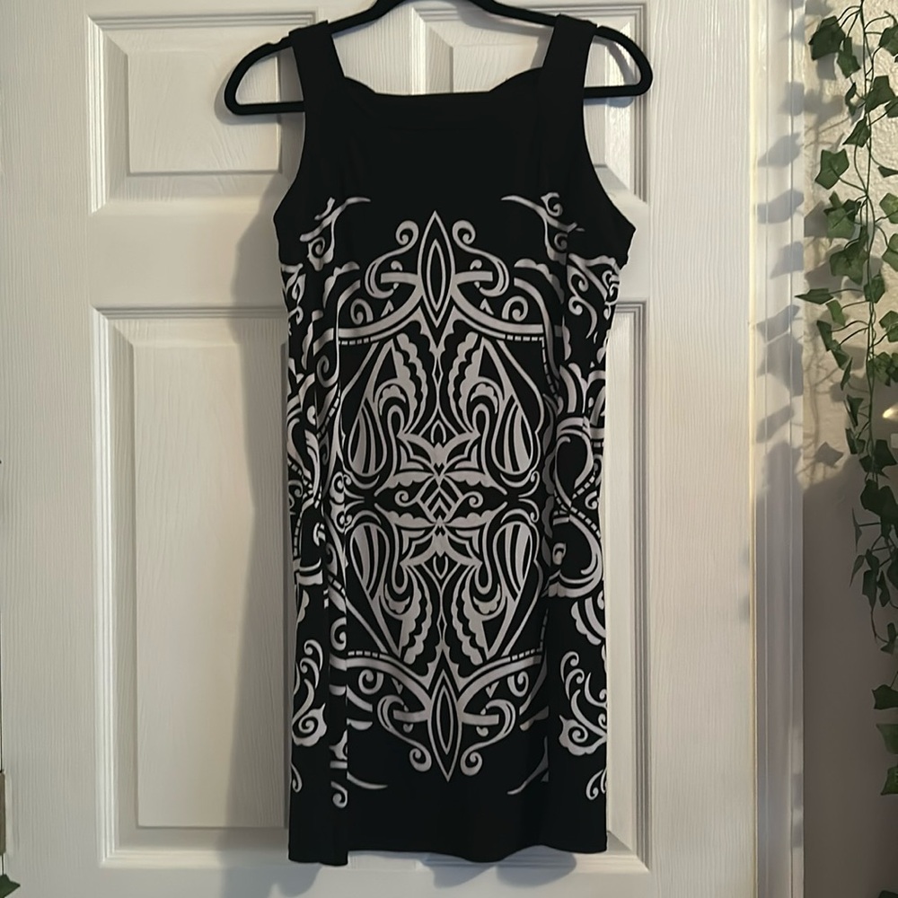 Black and white speechless dress